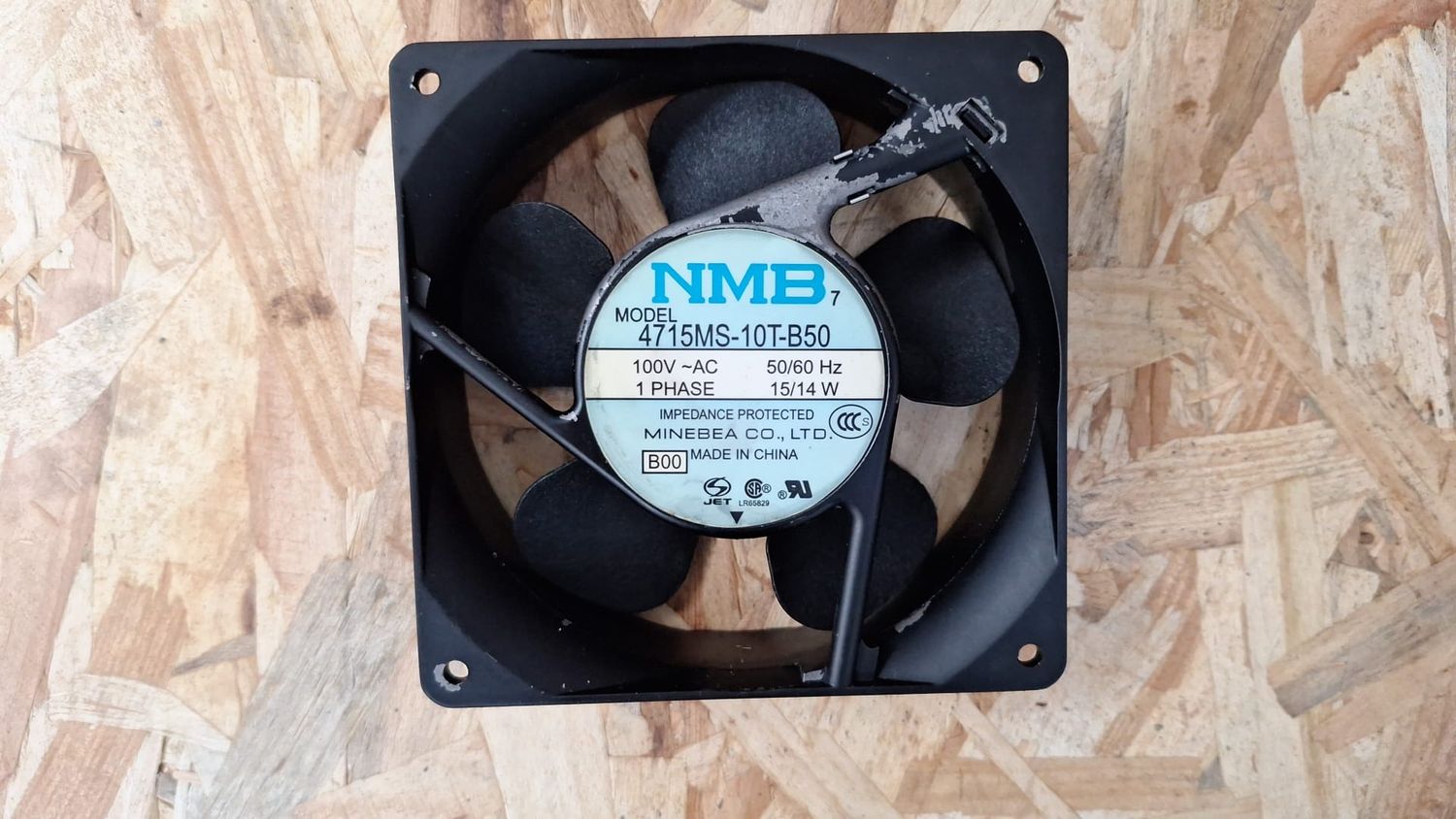 NMB MODEL 4715MS-10T-B50 MINEBEA CO IMPEDANCE PROTECTED