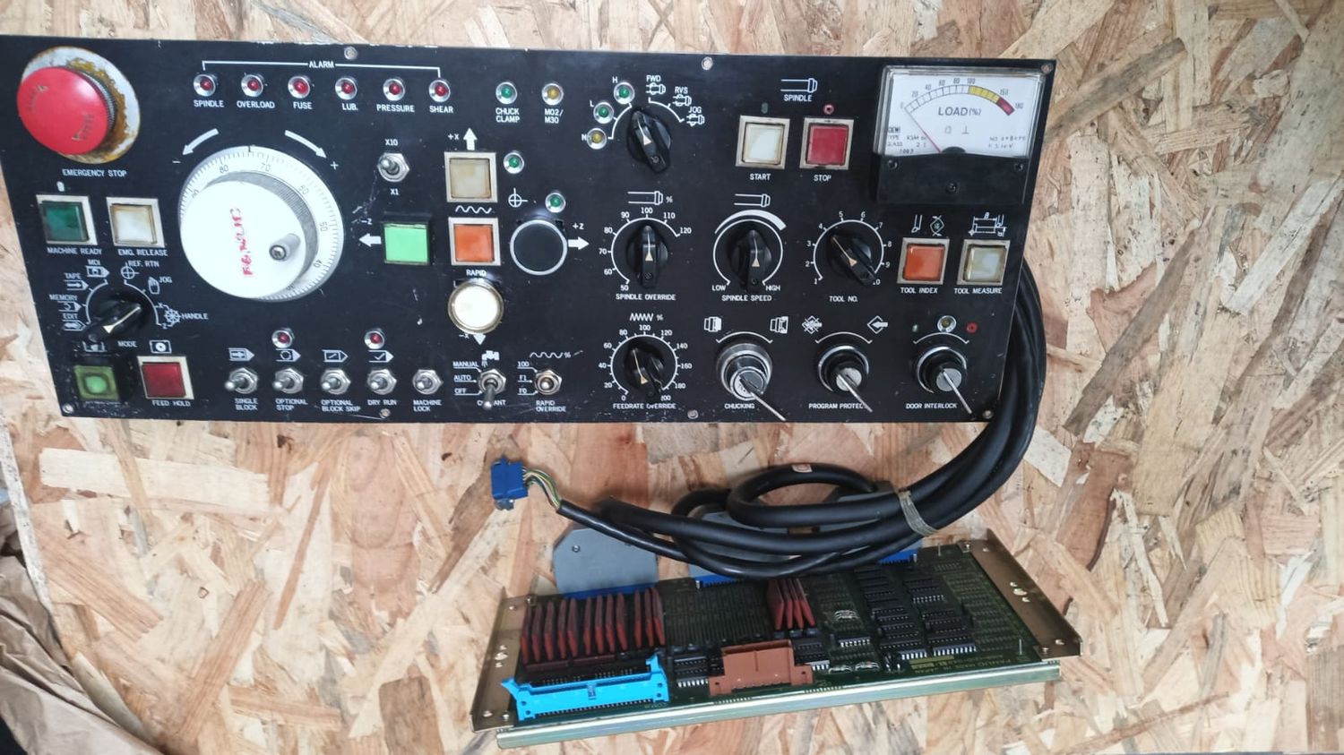 FANUC PLACA DE OPERACION A16B-1210-048 1-02A + PULSE GENERATOR TYPE A860+0201-T001