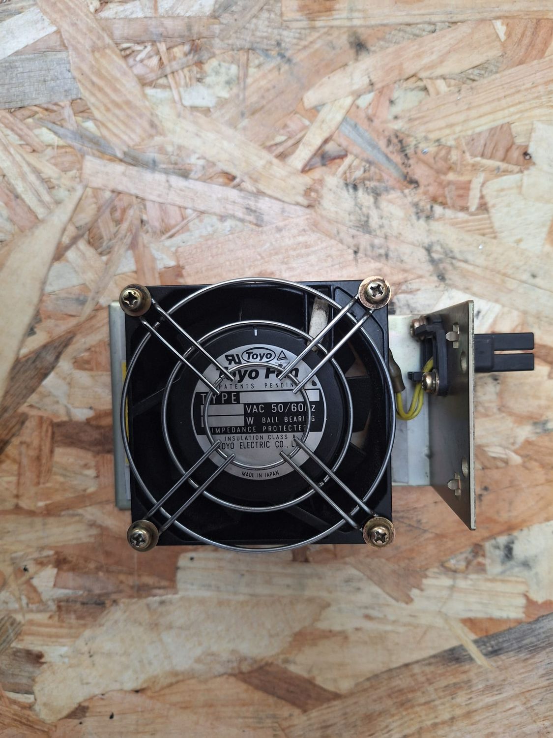 TOYO FAN VAC 50 60 HZ
