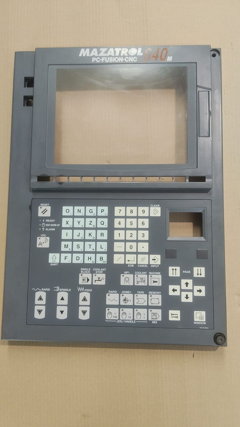 Máscara frontal Mazak Mazatrol 640M PC-Fusion-CNC