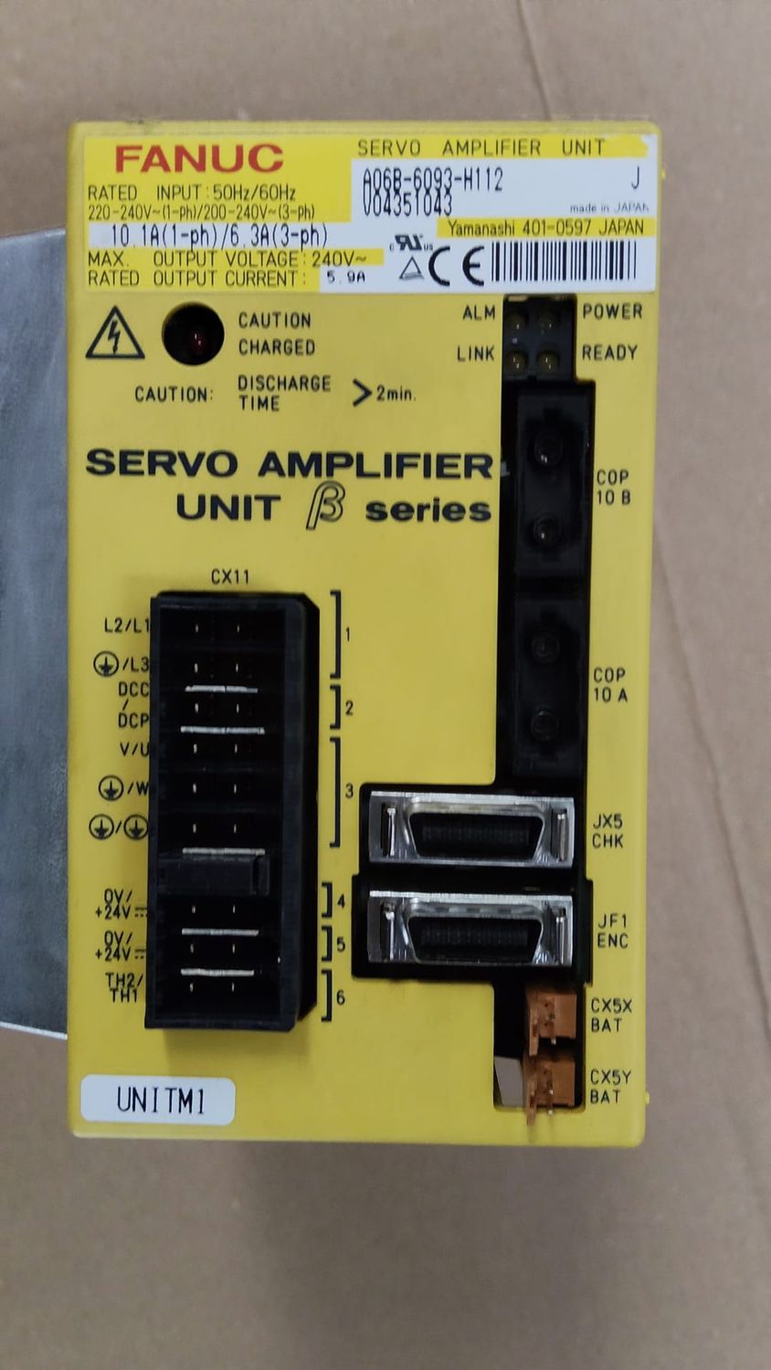 Servo Amplifier FANUC A06B-6093-H112 β Series