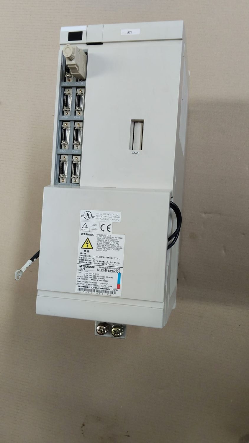 Spindle Drive Unit Mitsubishi MDS-B-SPH-300 Spindle Drive Unit Mitsubishi MDS-B-SPH-300