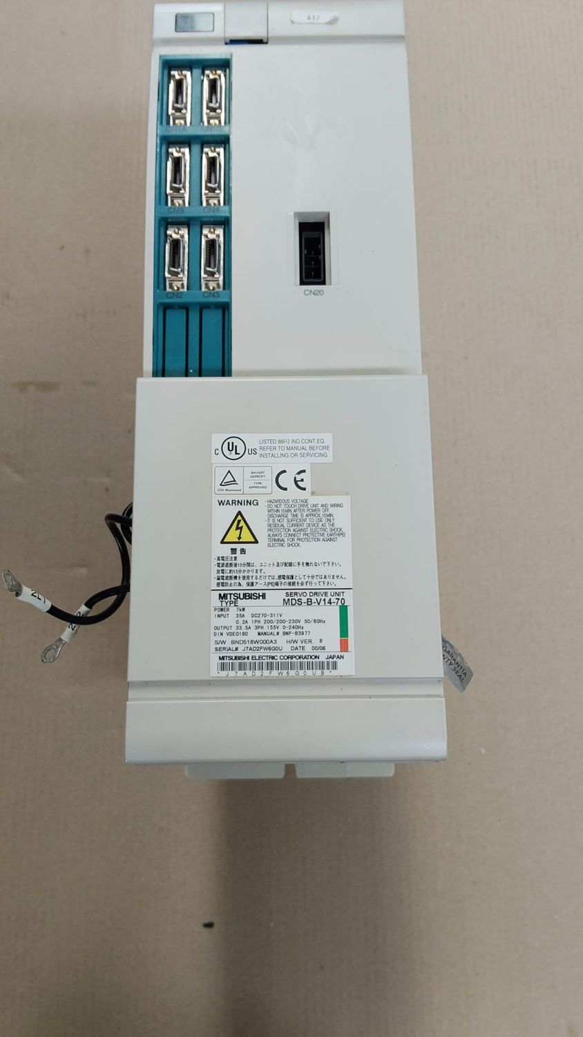 Servo Drive Unit Mitsubishi MDS-B-V14-70