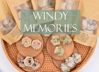 Windy Memories Organic Beeswax Melts