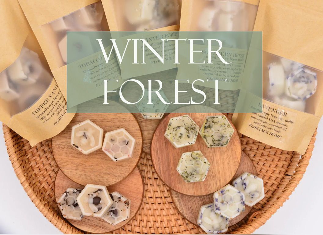Winter Forest Organic Beeswax Melts