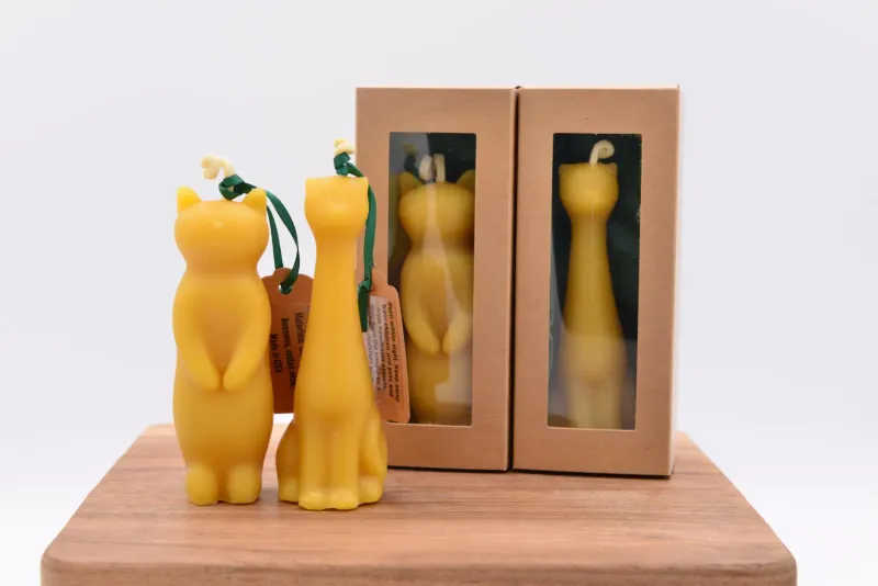 Beeswax Animal Candles