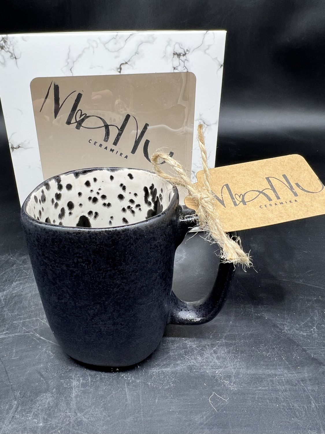 DALMATIN XL CZARNY kubek