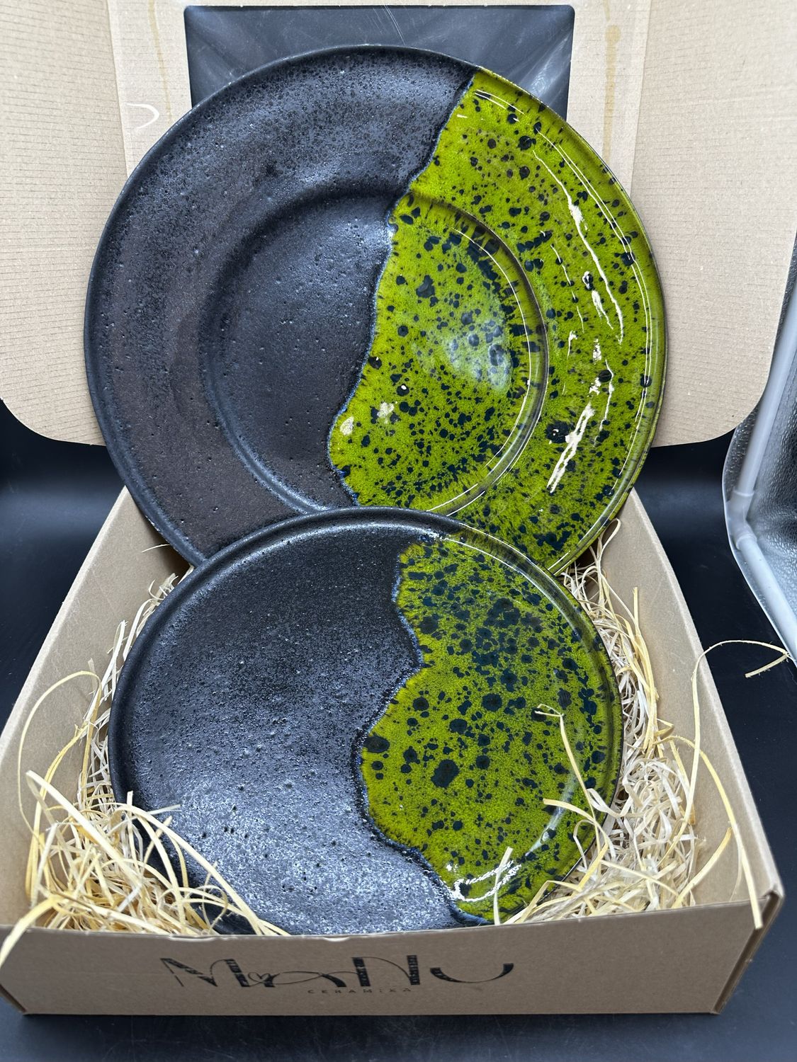 ZESTAW PREZENTOWY MANU DRAGON  - duża patera, talerz, misa