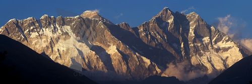 Panorama "Nutpse Everest Lhotse"