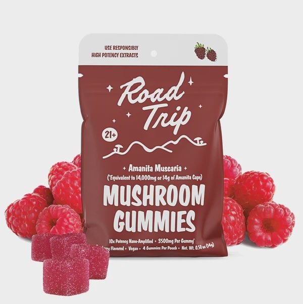Road Trip Amanita Mushroom Gummies