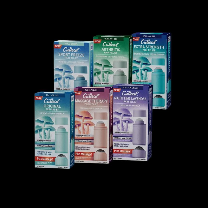 Cutleaf Roll On Pain Relief