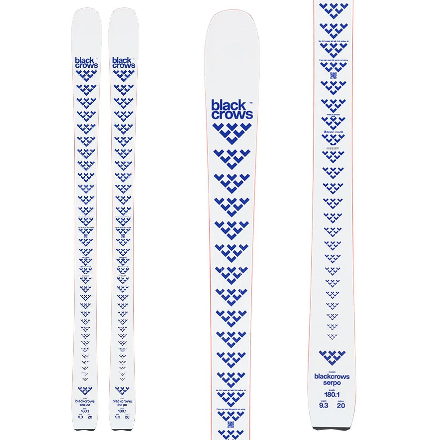 Black Crows Serpo Skis, Size: 168