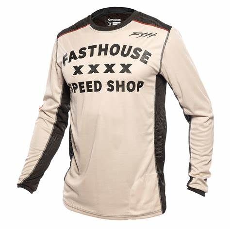 Fasthouse Classic Swift LS Jersey, Size: S, Color: Cream