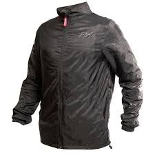 Fasthouse Tracker Packable Windbreaker, Size: S, Color: Black