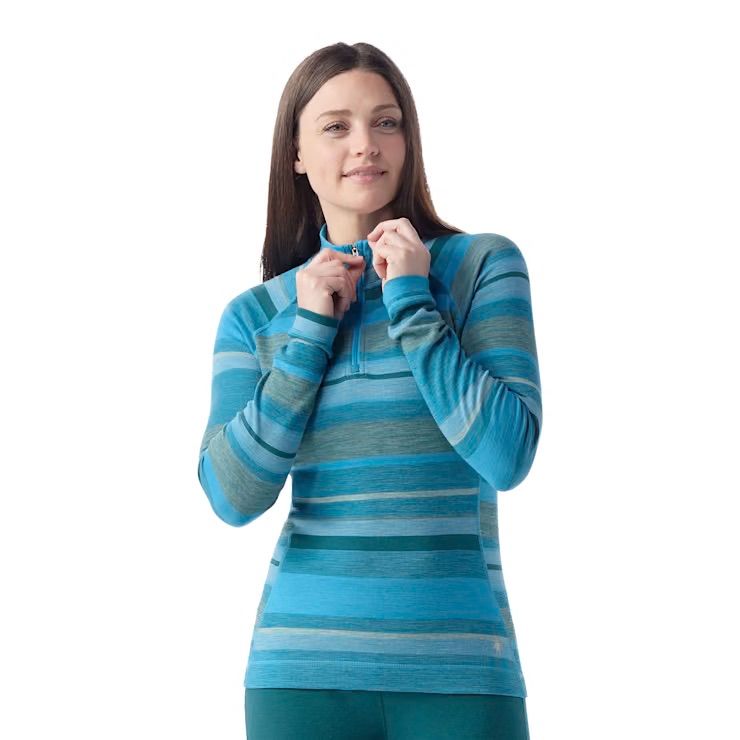 Smartwool Womens Classic Thermal Base Layer 1/4 Zip