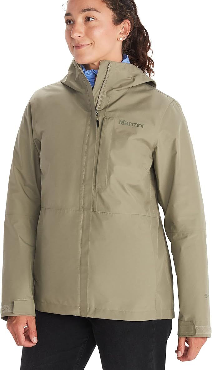 Marmot Womens Minimalist Goretex Jacket 2024, Size: XS, Color: Vetiver