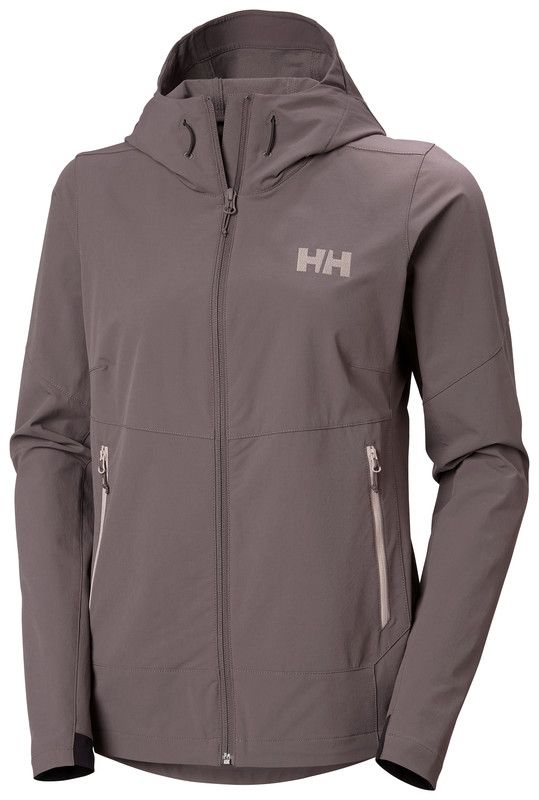 Helly Hansen Womens Blaze Softshell Hood, Size: XS, Color: Sparrow Grey