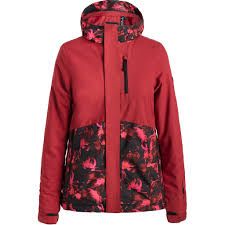 ONeill Coral Jacket, Color: Rio Red, Size: 10