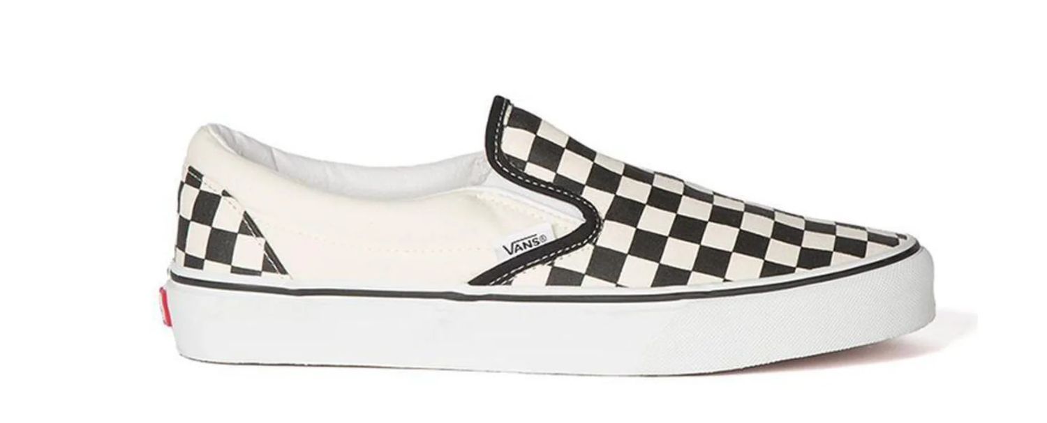Vans Clasic Slip-On, Size: 10.5, Color: Black/White