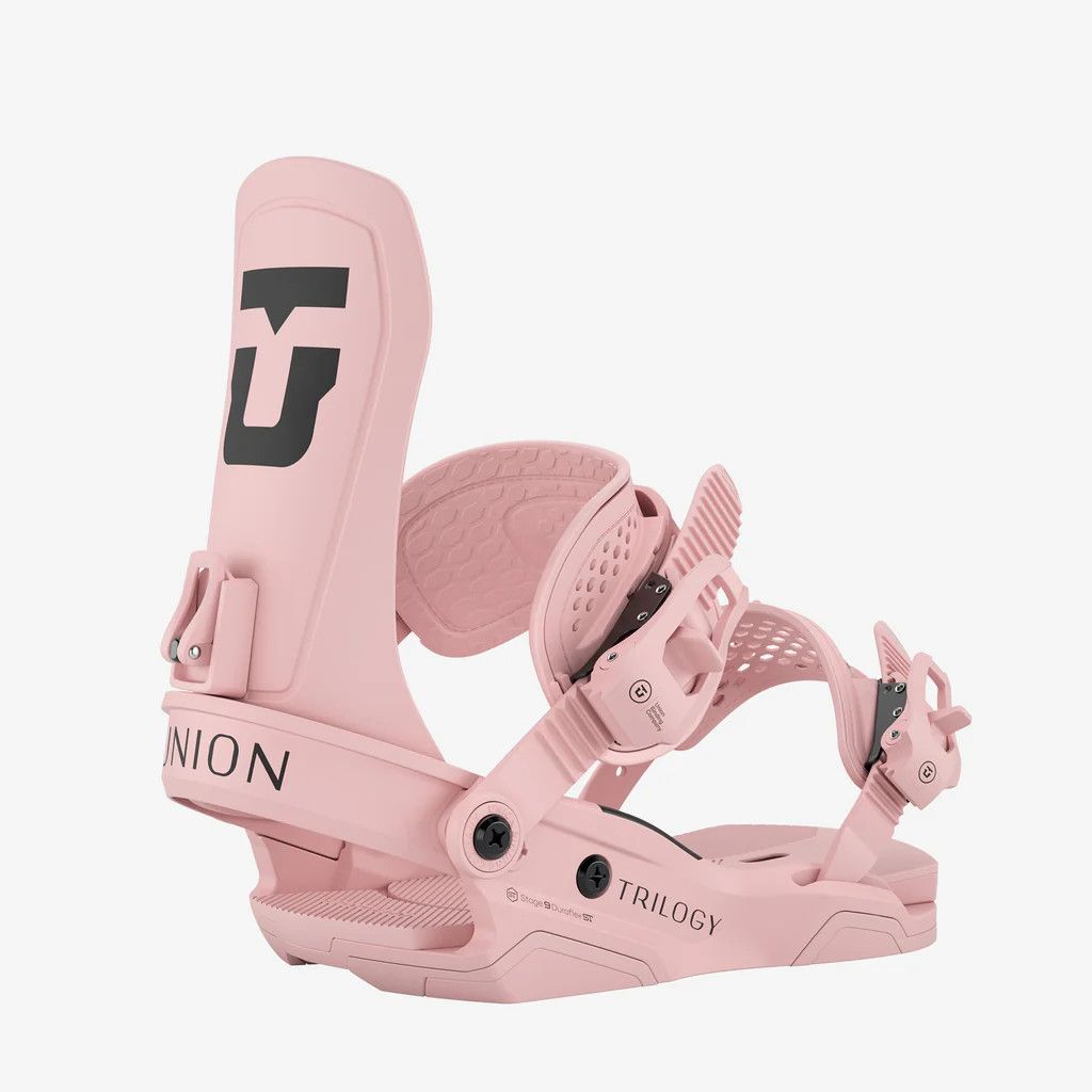 Union Trilogy Snowboard Bindings W, Color: Rose, Size: S