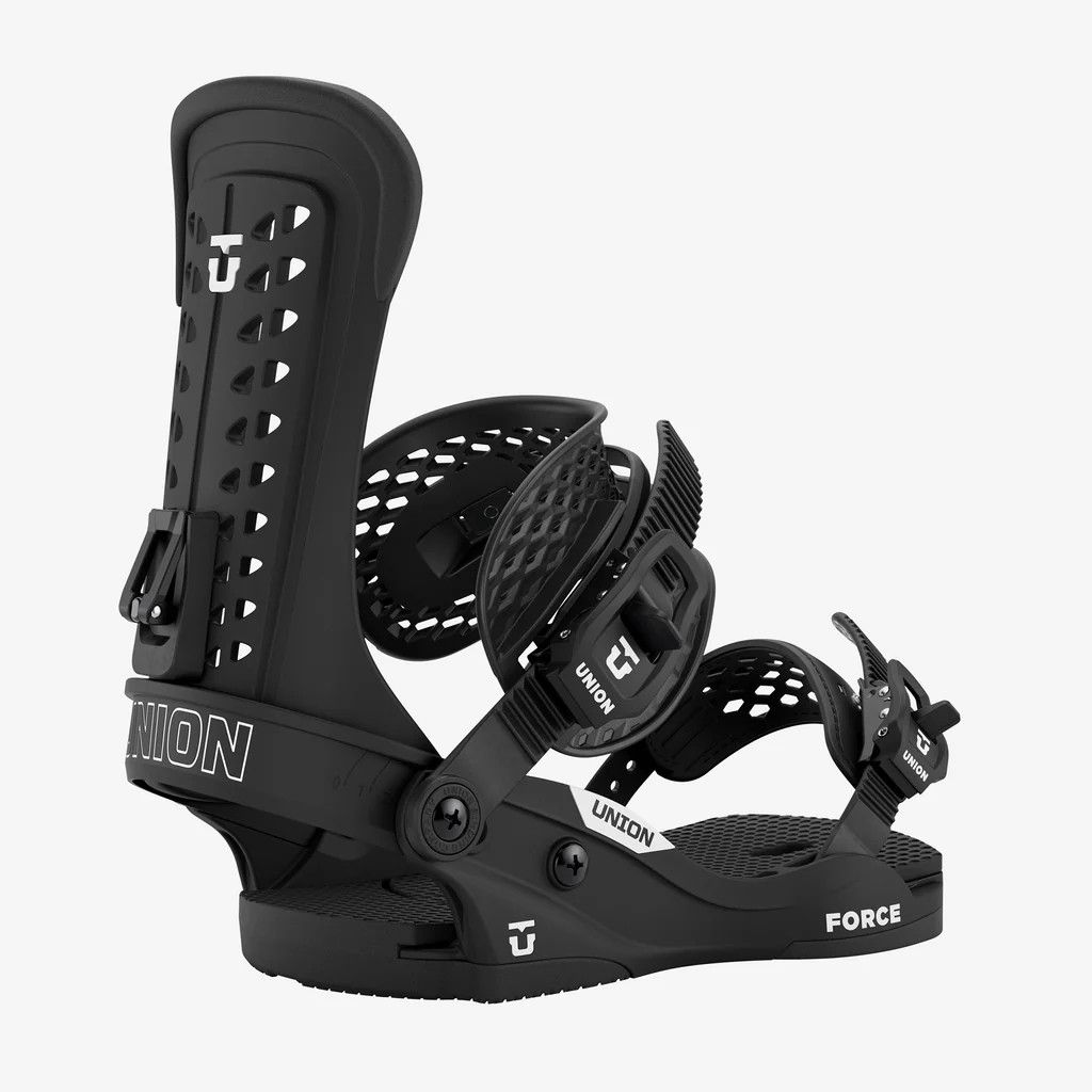 Union Force Classic Snowboard Bindings, Size: M, Color: Black