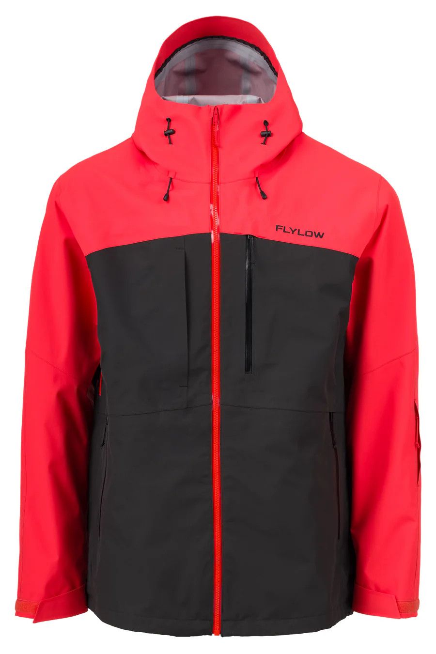 Flylow Quantum Pro Jacket, Color: Black/Magma, Size: M