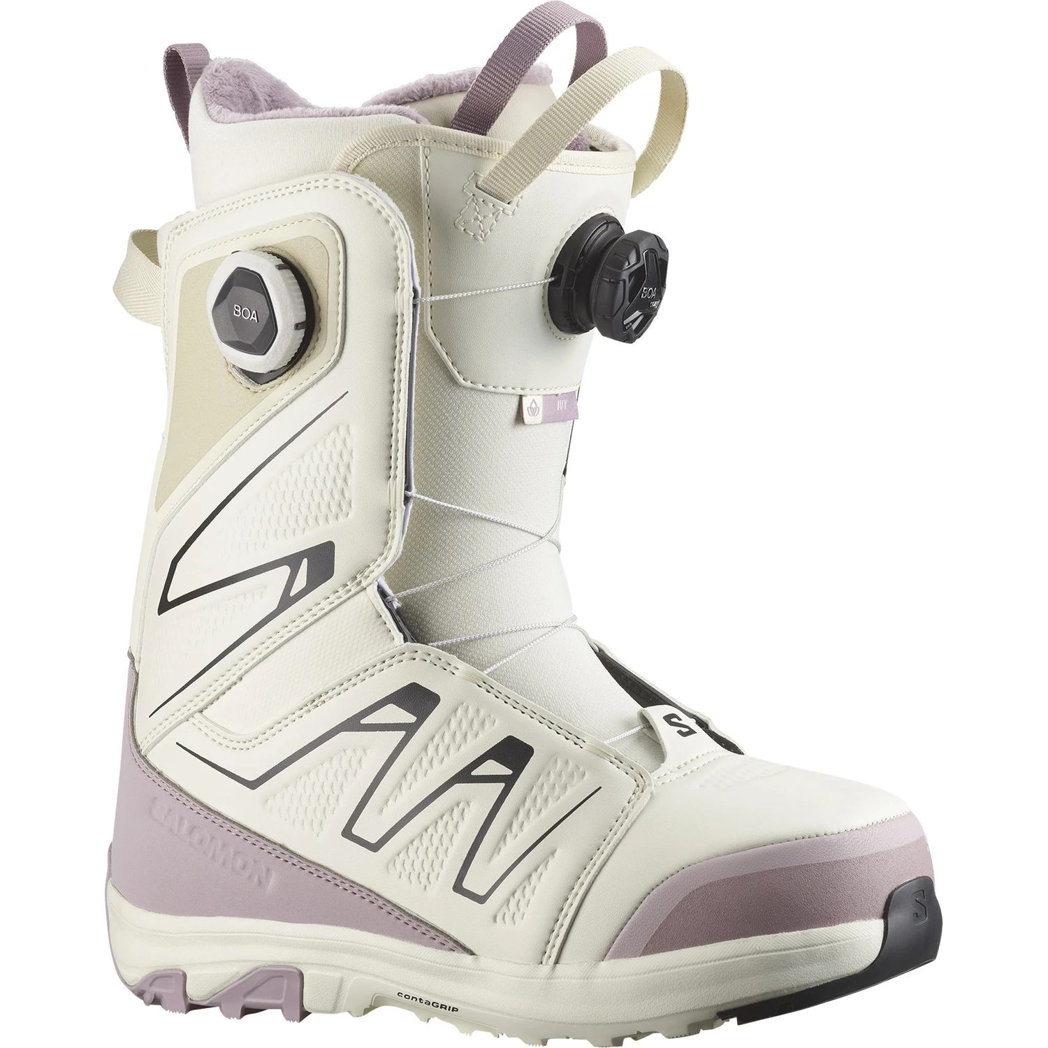 Salomon Ivy Boa SJ Boa 25/26, Color: Icicle/Nirvana, Size: 23