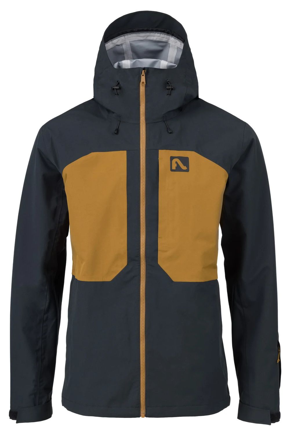 Flylow Knight Jacket, Color: Black/Rye, Size: S