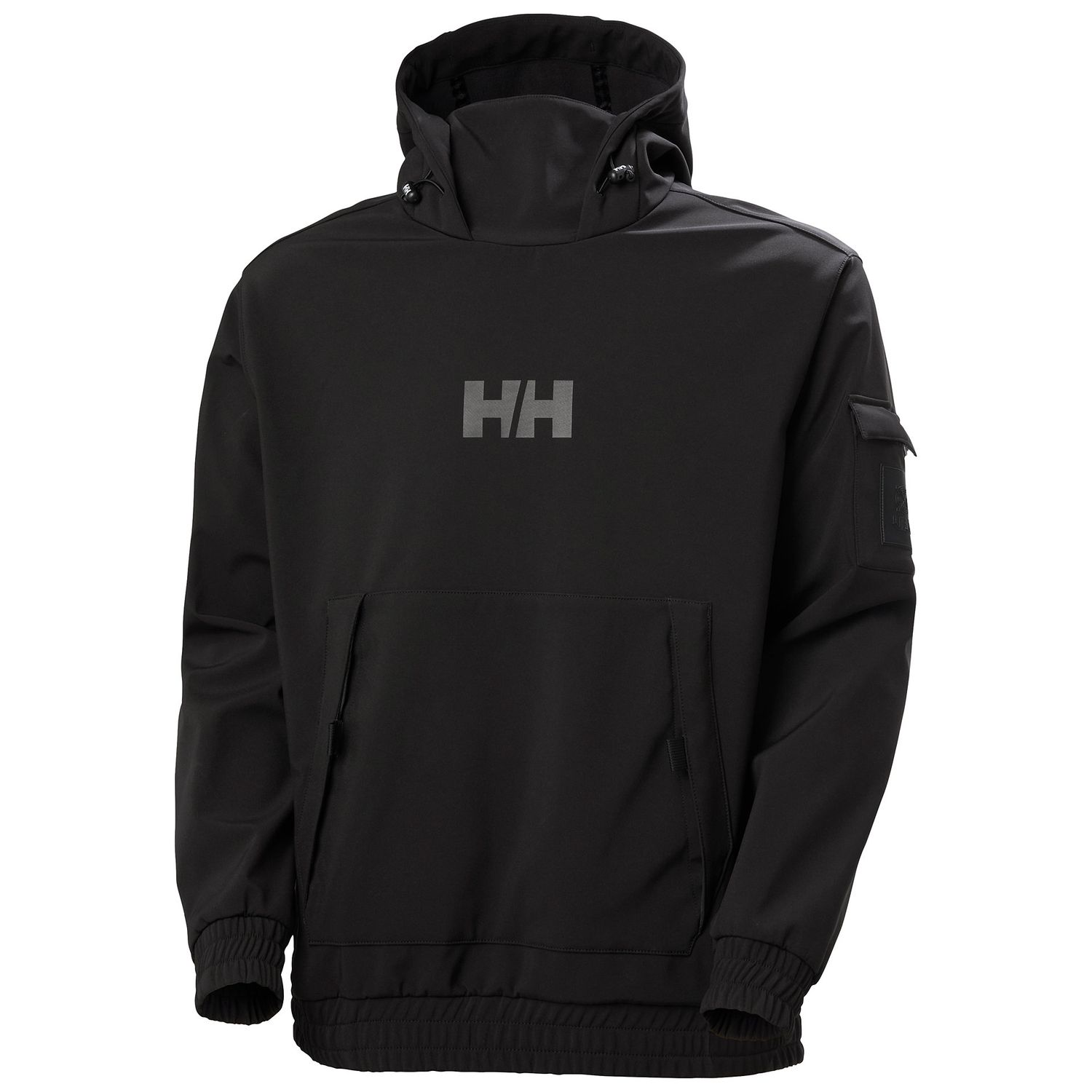 Helly Hansen Ullr D Ridable Hoodie, Color: Black, Size: S