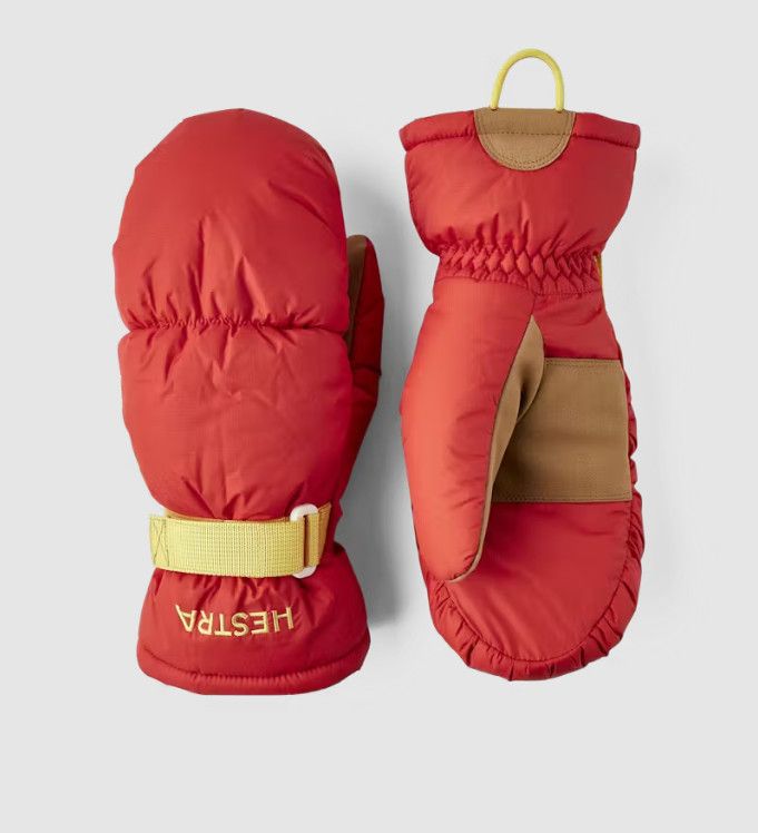 Hestra Kiruna Mitt, Color: Red, Size: 6