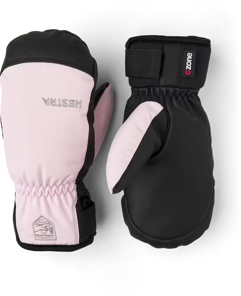 Hestra Ferox Primaloft Mitt, Color: Pink, Size: 3