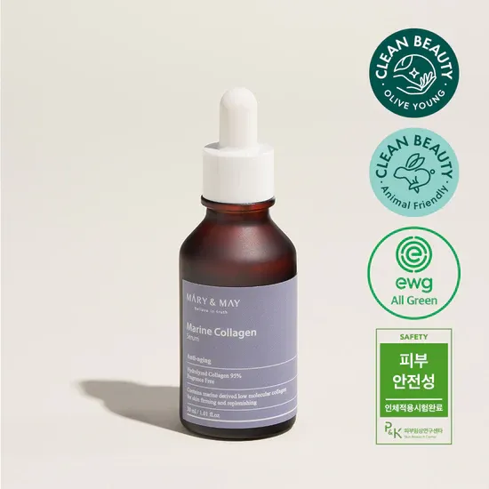 MARY &amp; MAY MARINE COLLAGEN SERUM 30ML