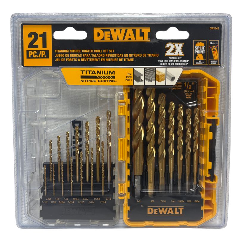 DeWalt drill bit set
