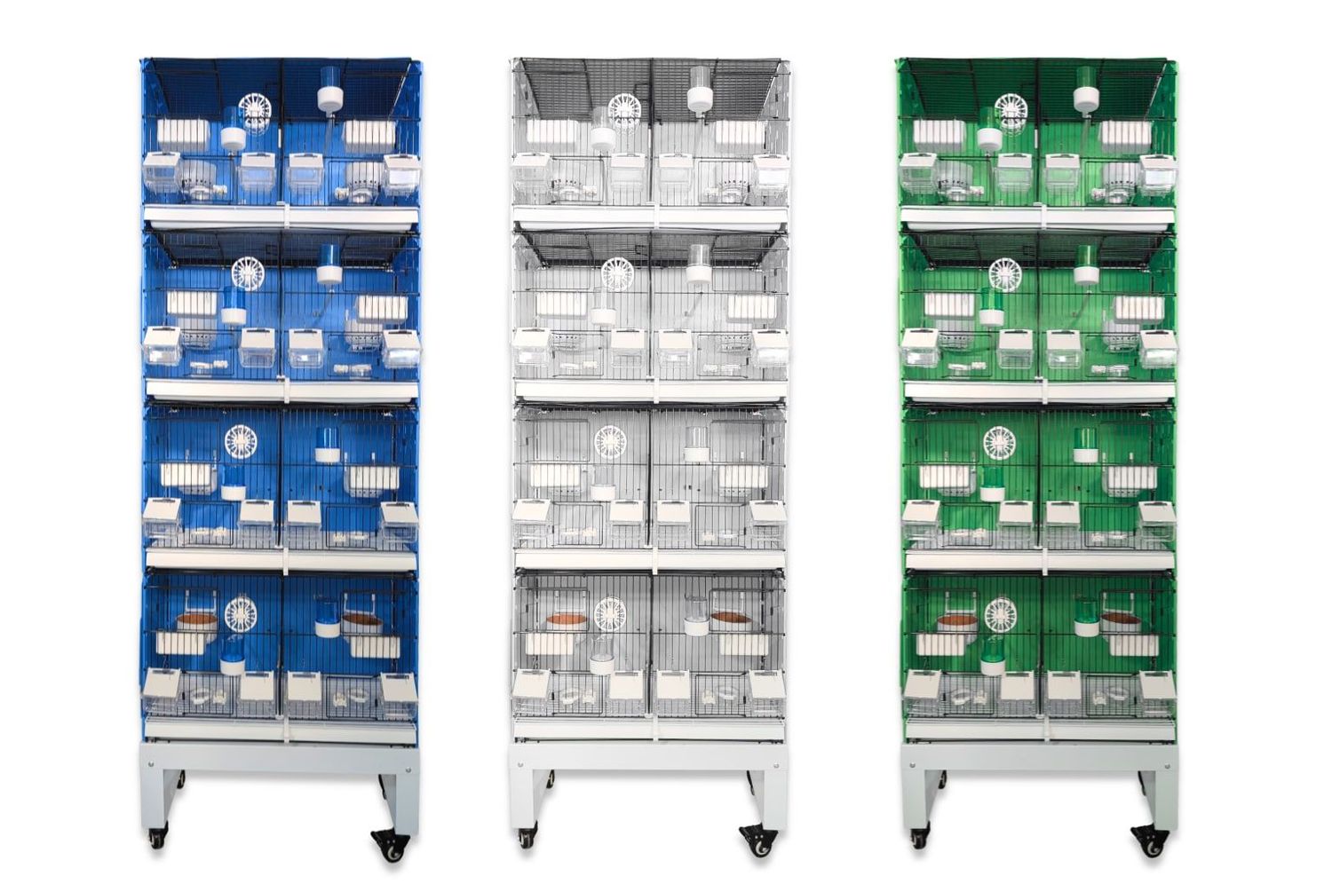 MLF 60cm breeding cages stack of 4 MLF 60cm breeding cages stack of 4