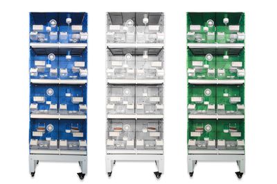 MLF 60cm breeding cages stack of 4