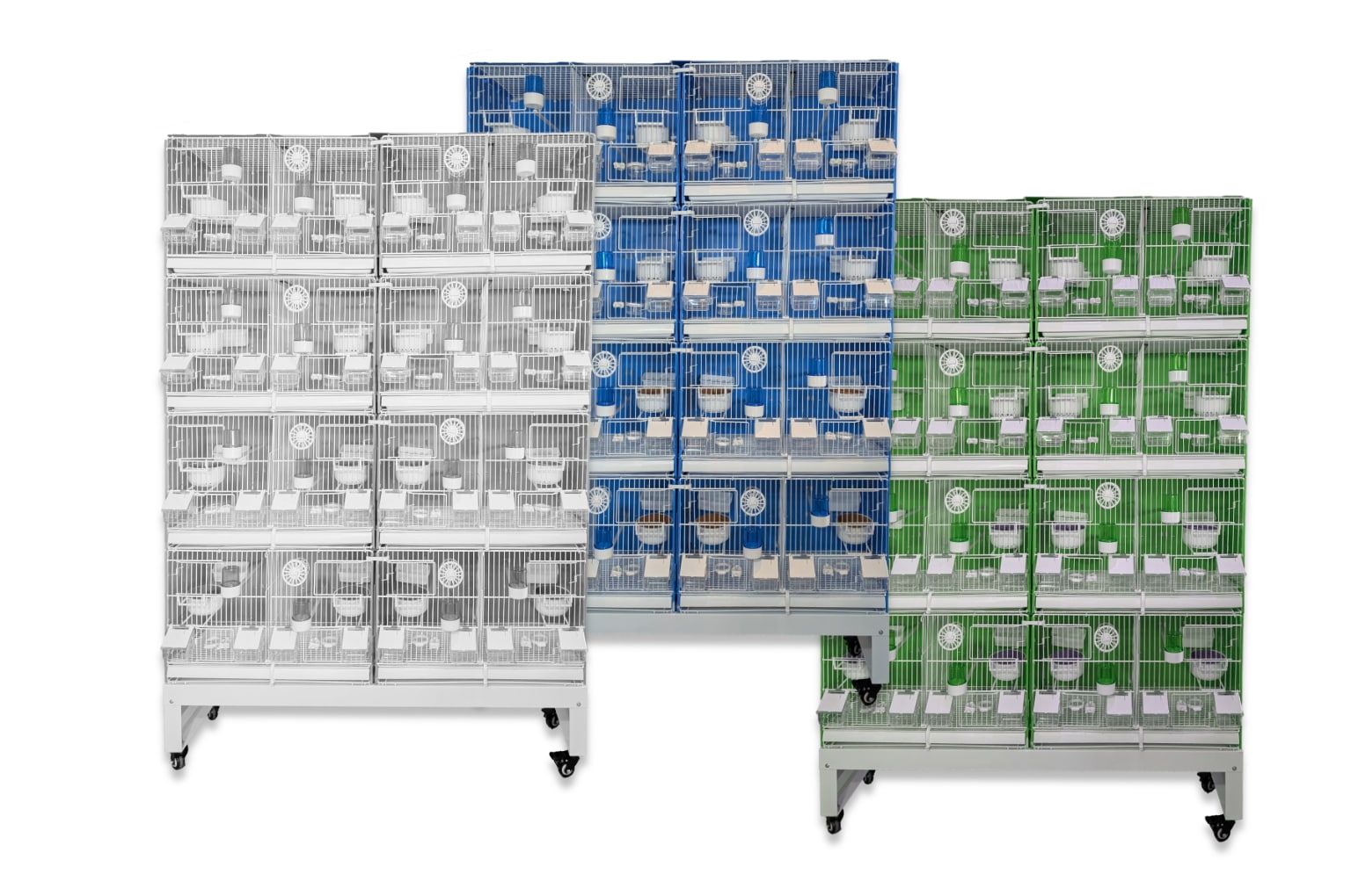 MLF 60cm breeding cages stack of 8