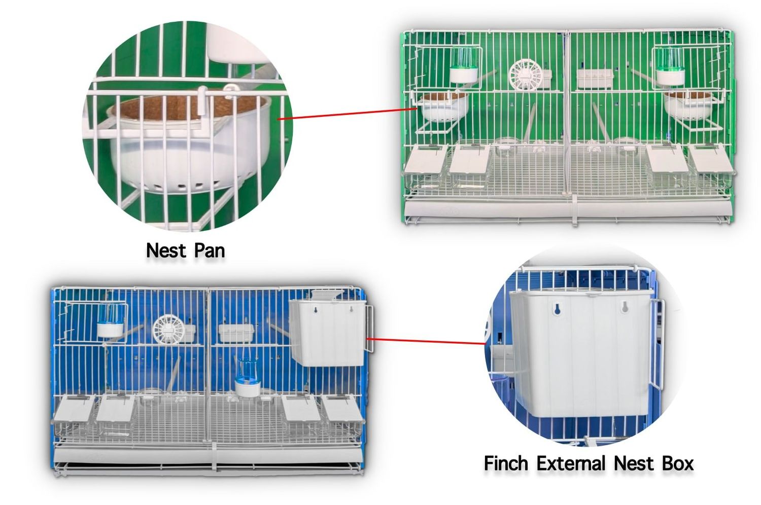 MLF 70cm breeding cage single