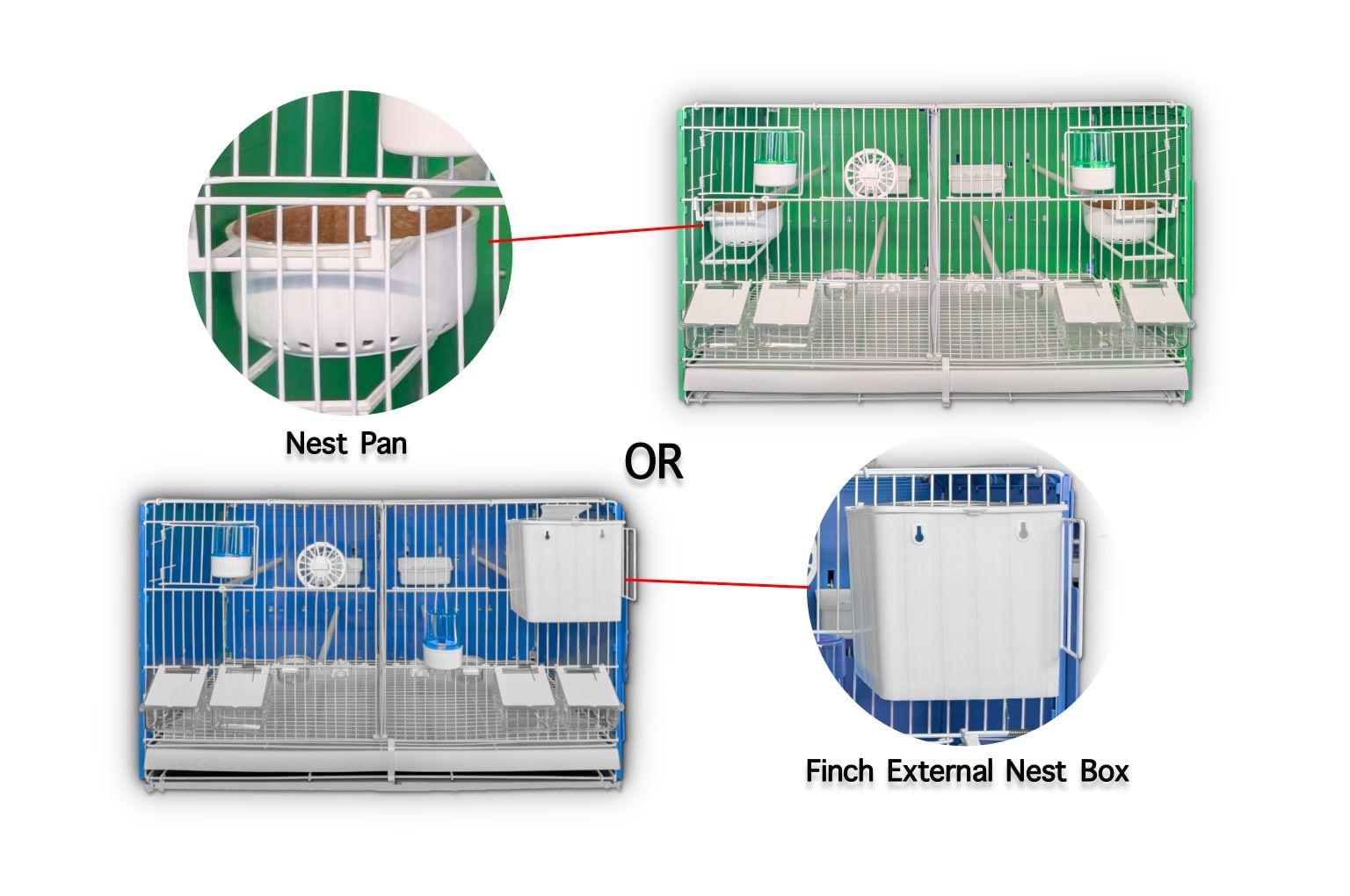 MLF Deep 70cm breeding cage single