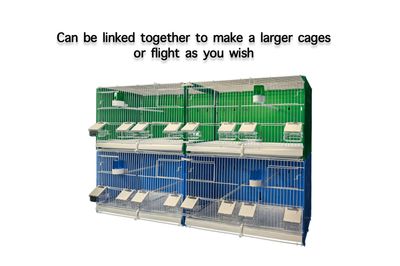 MLF 120cm breeding cages 2 pack, complete with all the essential accessories MLF 120cm breeding cages 2 pack, complete with all the essential accessories