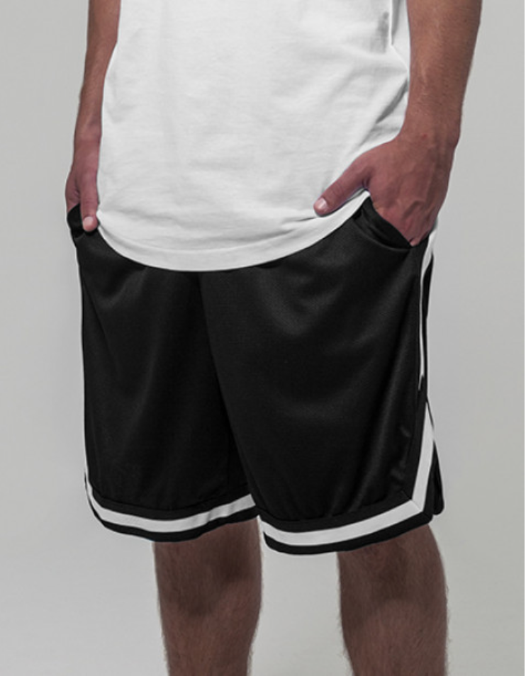 Two-tone Mesh Shorts - men