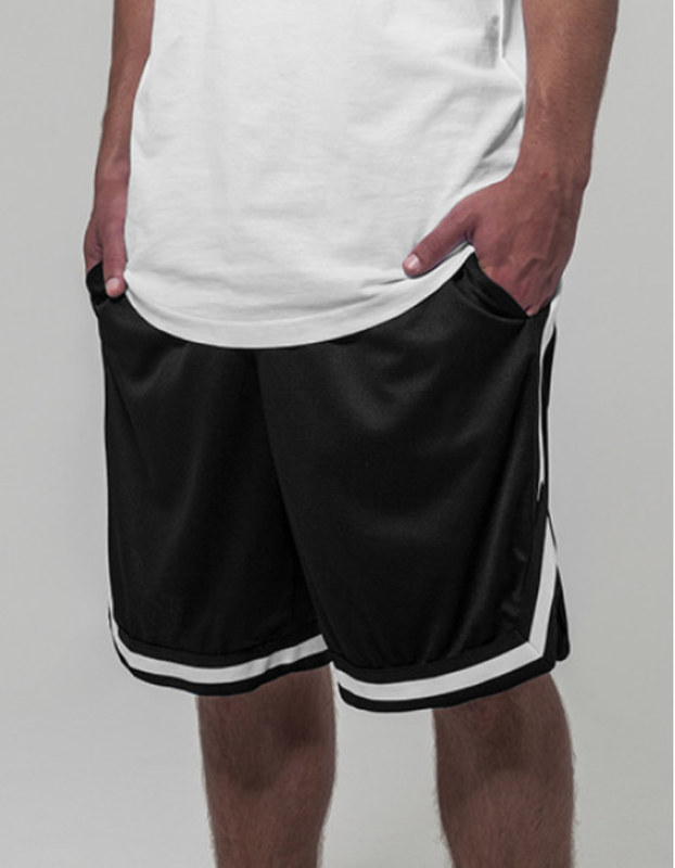 Two-tone Mesh Shorts - men