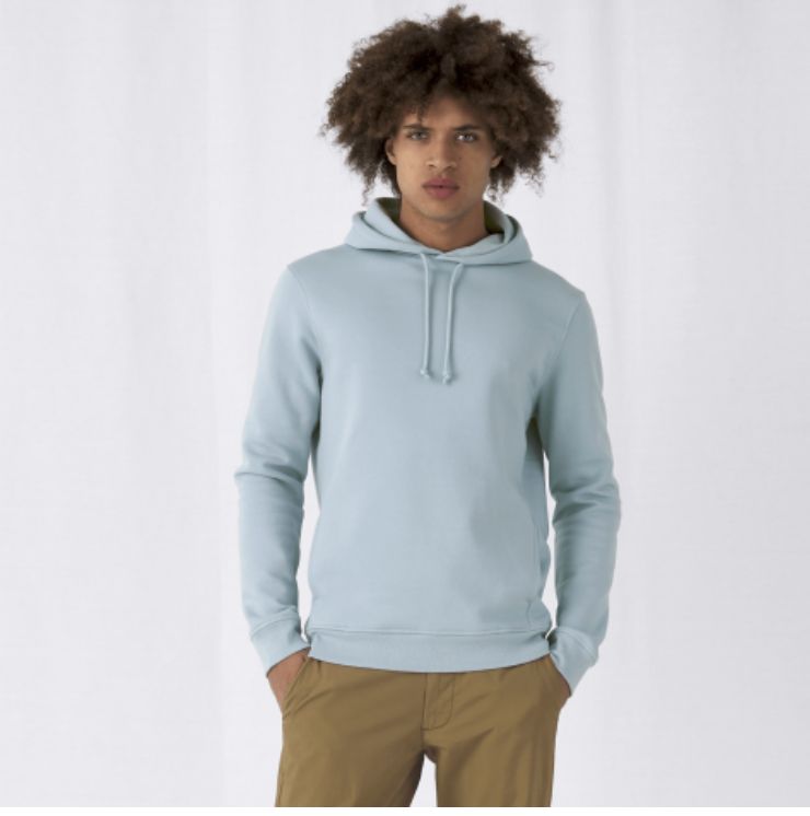 organic hooded sweat - men