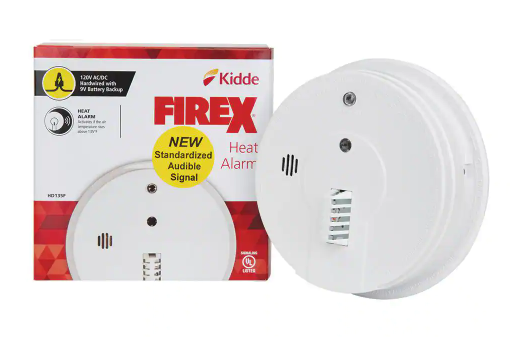 BATTERY POWERED HEAT ALARM