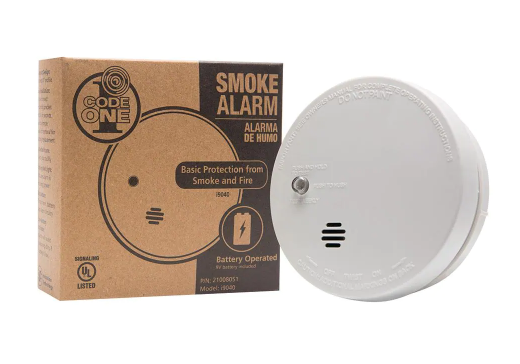 BATTERY POWERED SMOKE DETECTOR