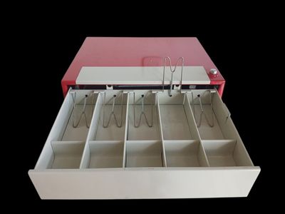 Gaveta para dinero 5 Divisiones OUTLET c/ Detalle