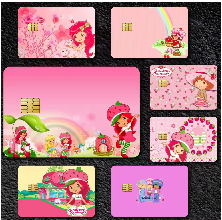 strawberry shortcake card covers