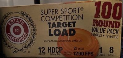 12 Gauge 100 round Value Pack