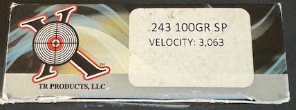 .243 100 Grain SP