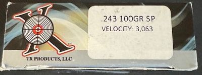 .243 100 Grain SP