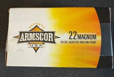 22 Magnum 40 grain